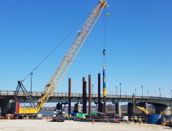 South Cap Bridge PLA – Pile Driving South Cap Bridge PLA - Pile Driving